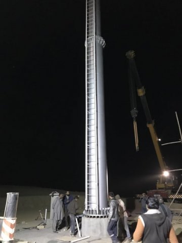 Highest Dual Billboard on Unipole Installed at Eighteen Islamabad